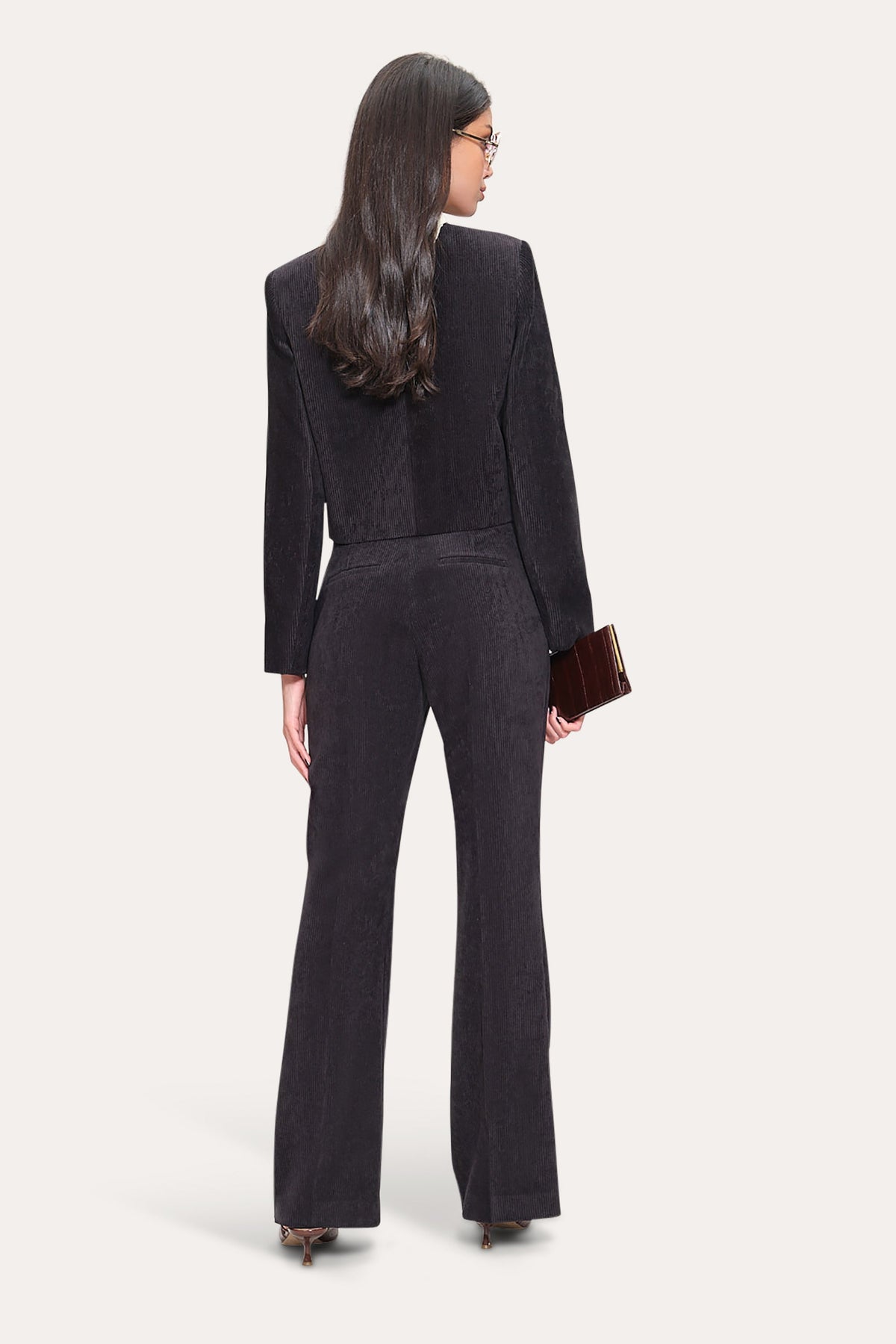 Elie Tahari Corduroy Flare Pant