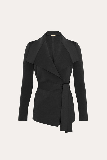 Elie Tahari Milano Sculpt Wrap Jacket