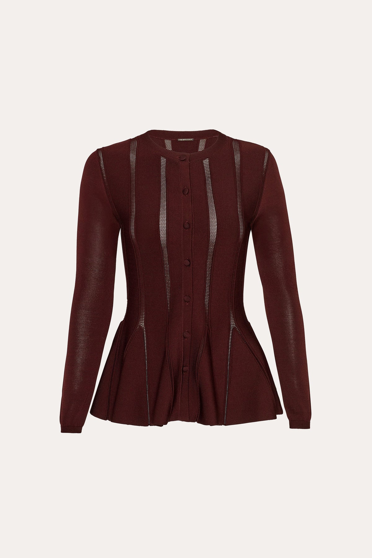 Elie Tahari Valerie Milano Pointelle Jacket