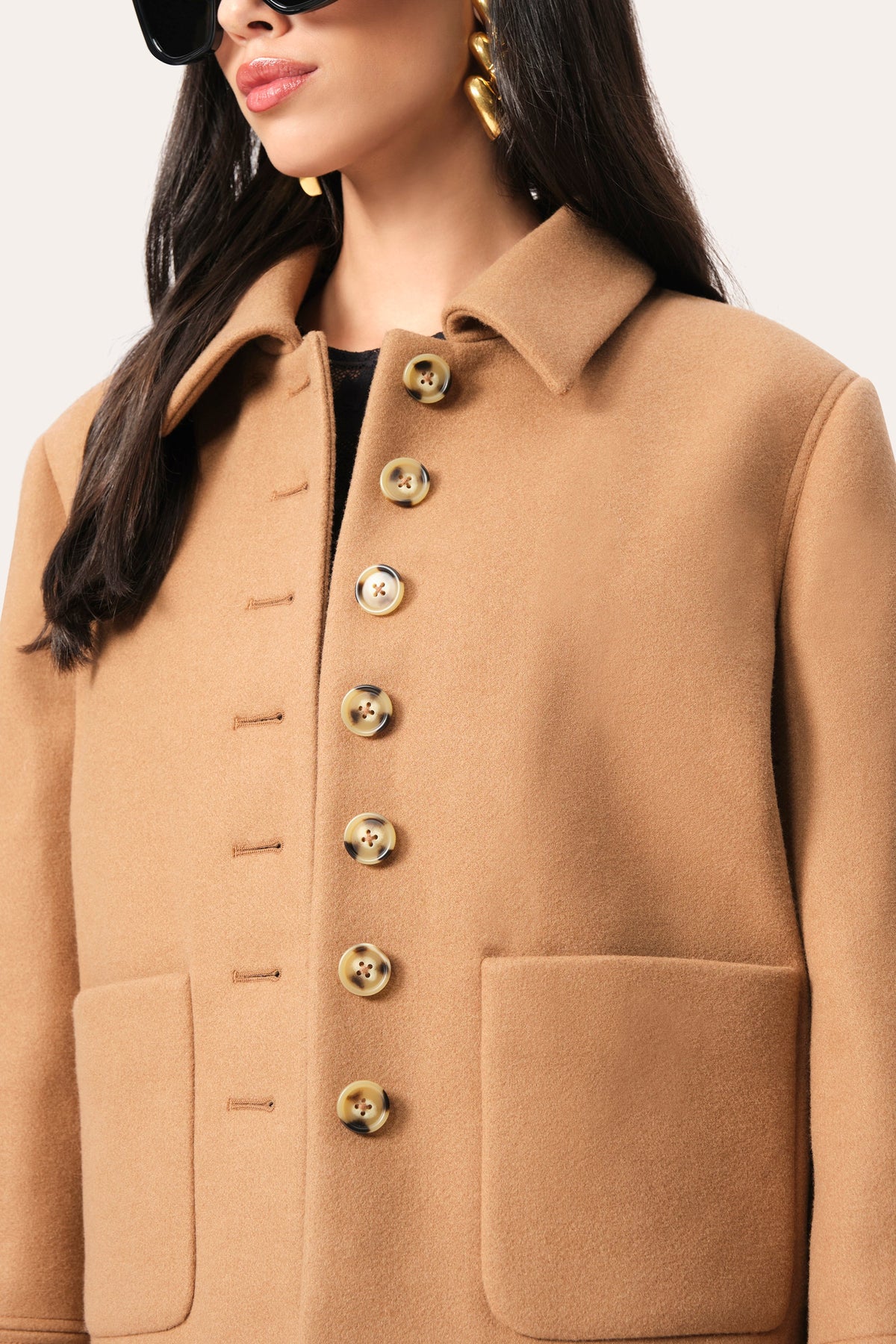 Elie Tahari Double Face Jacket