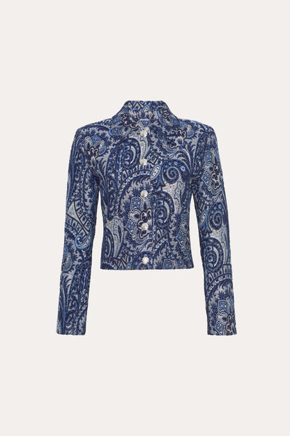 Elie Tahari Tailored Jacquard Jacket