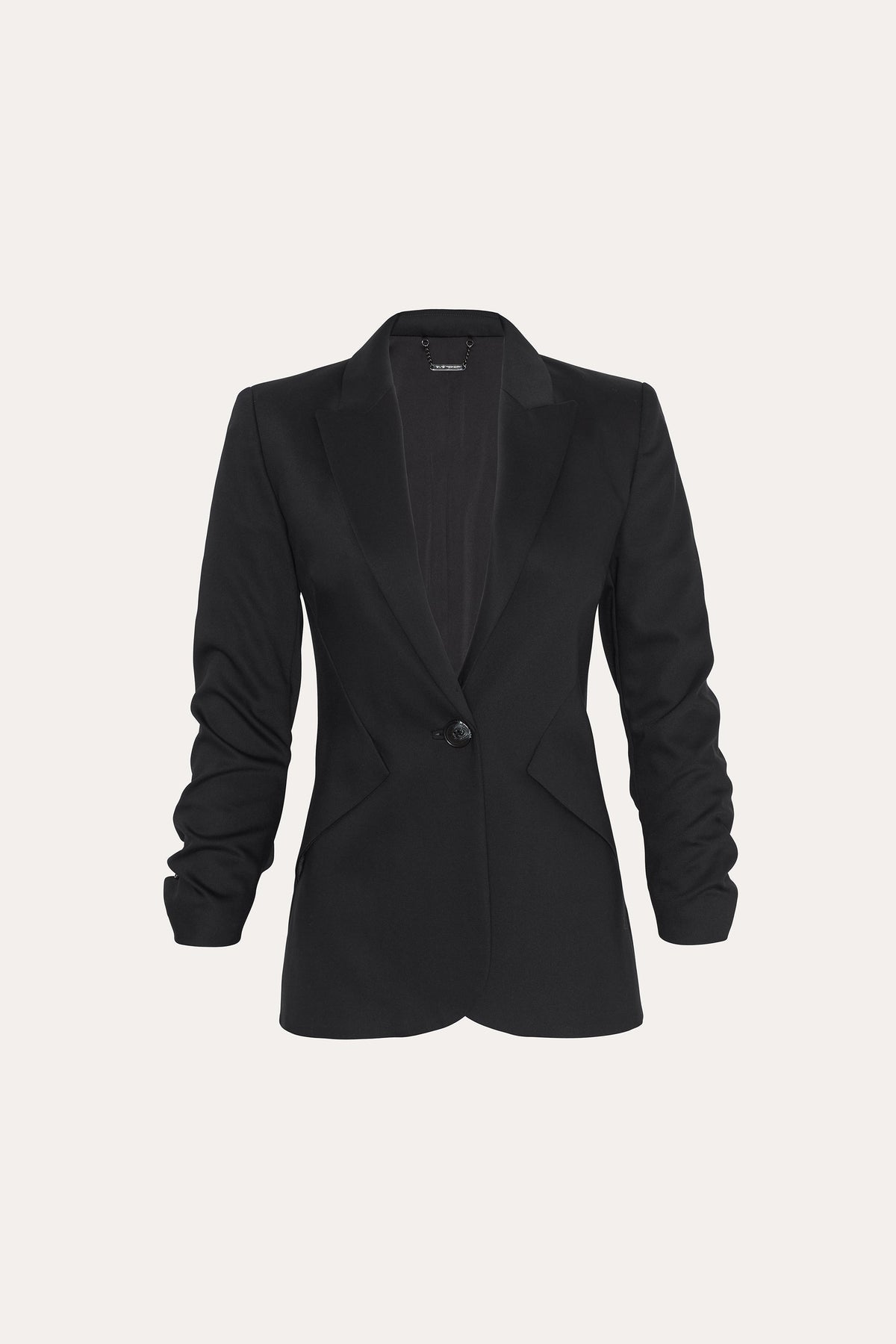 Elie Tahari Cotton Panel Blazer