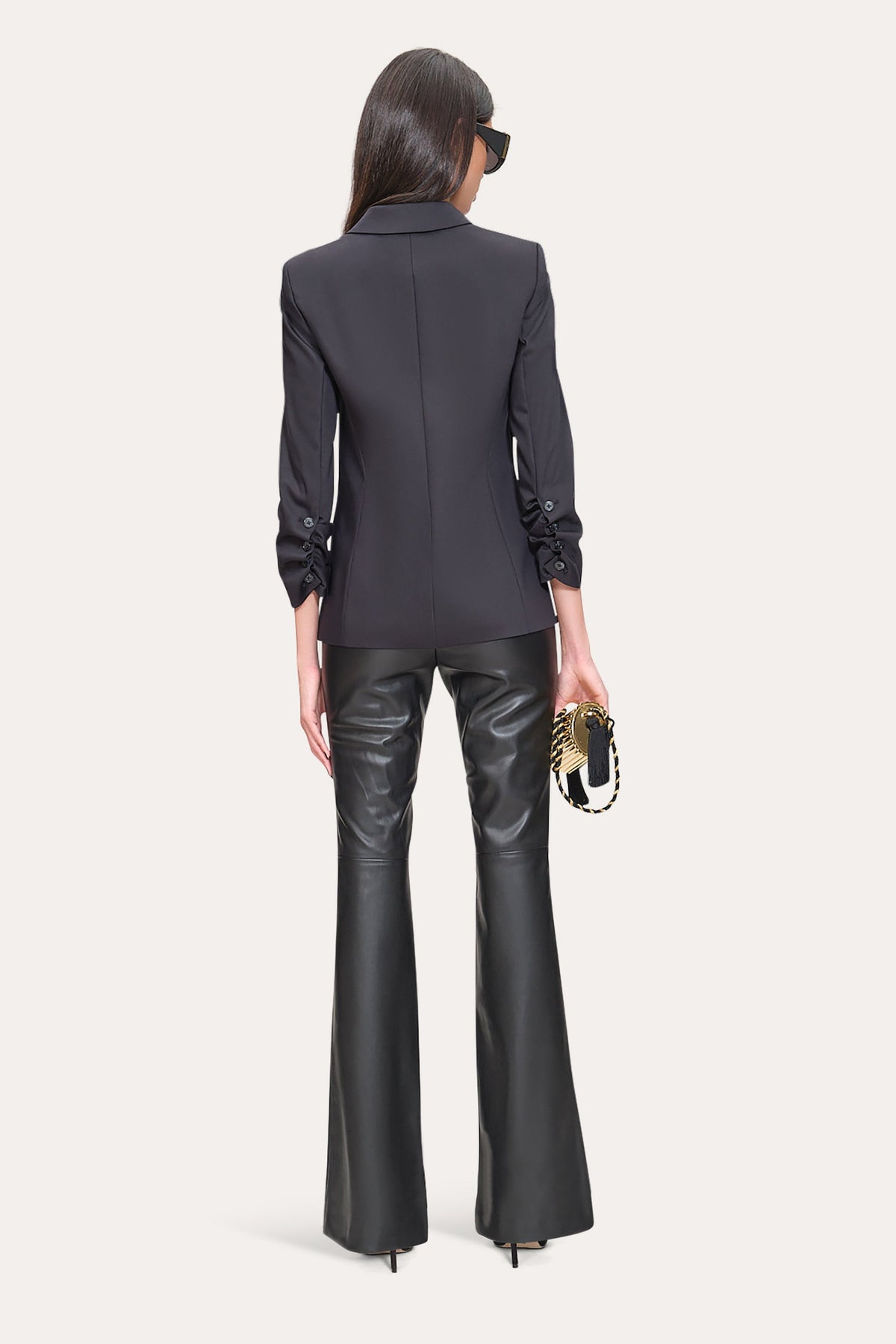 Elie Tahari Cotton Panel Blazer