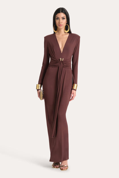 Elie Tahari Amber Stretch Jersey Dress