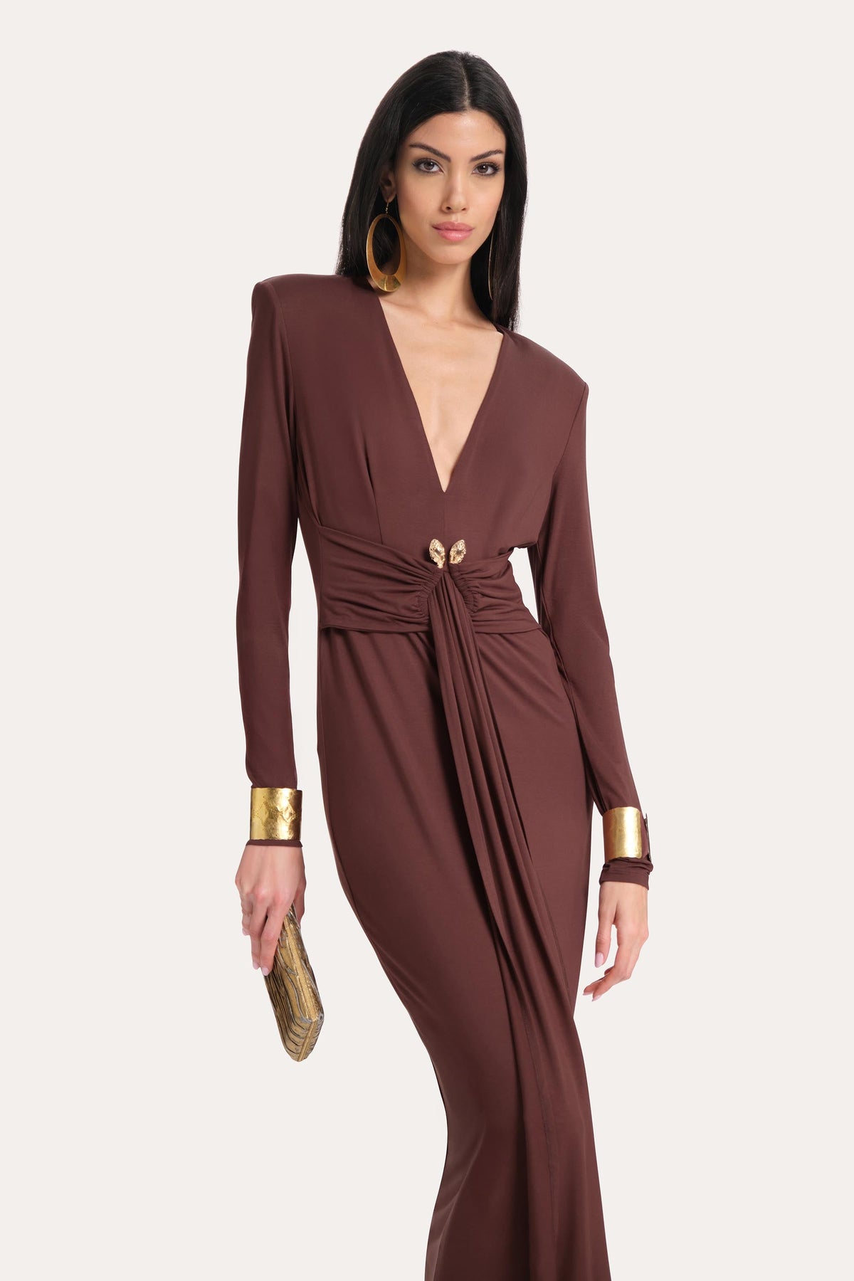 Elie Tahari Amber Stretch Jersey Dress