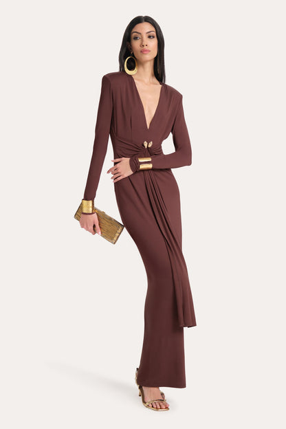 Elie Tahari Amber Stretch Jersey Dress