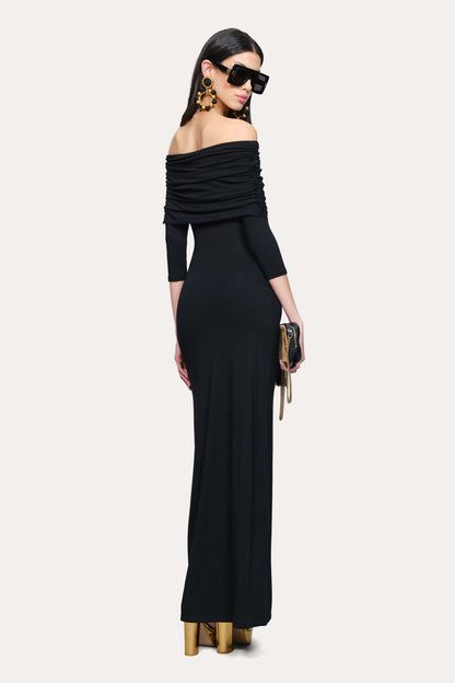 Elie Tahari Serena Off-Shoulder Dress