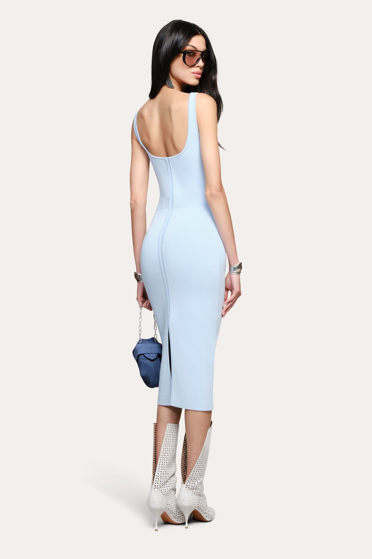 Elie Tahari Mila Milano Sculpt Dress