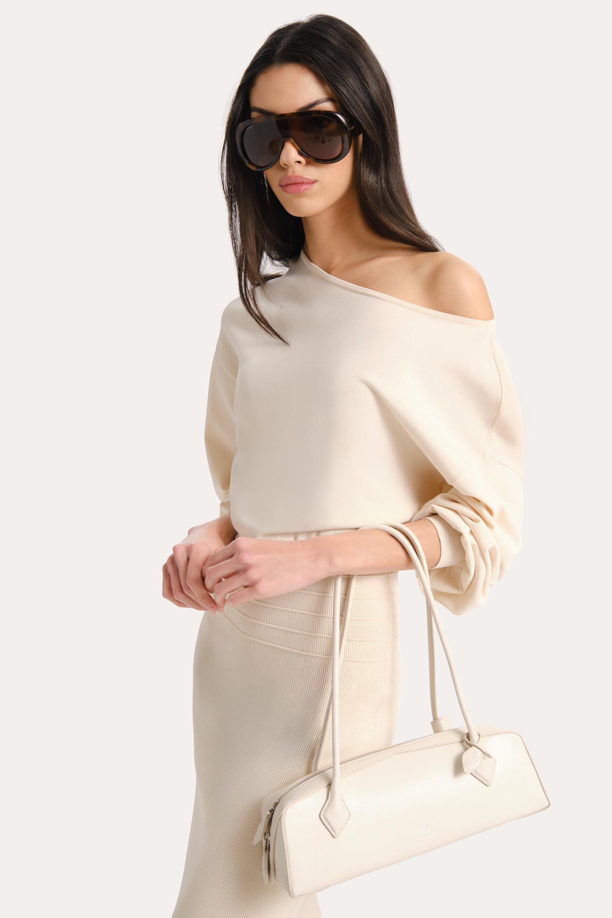 Elie Tahari Yara Milano Knit Midi Dress