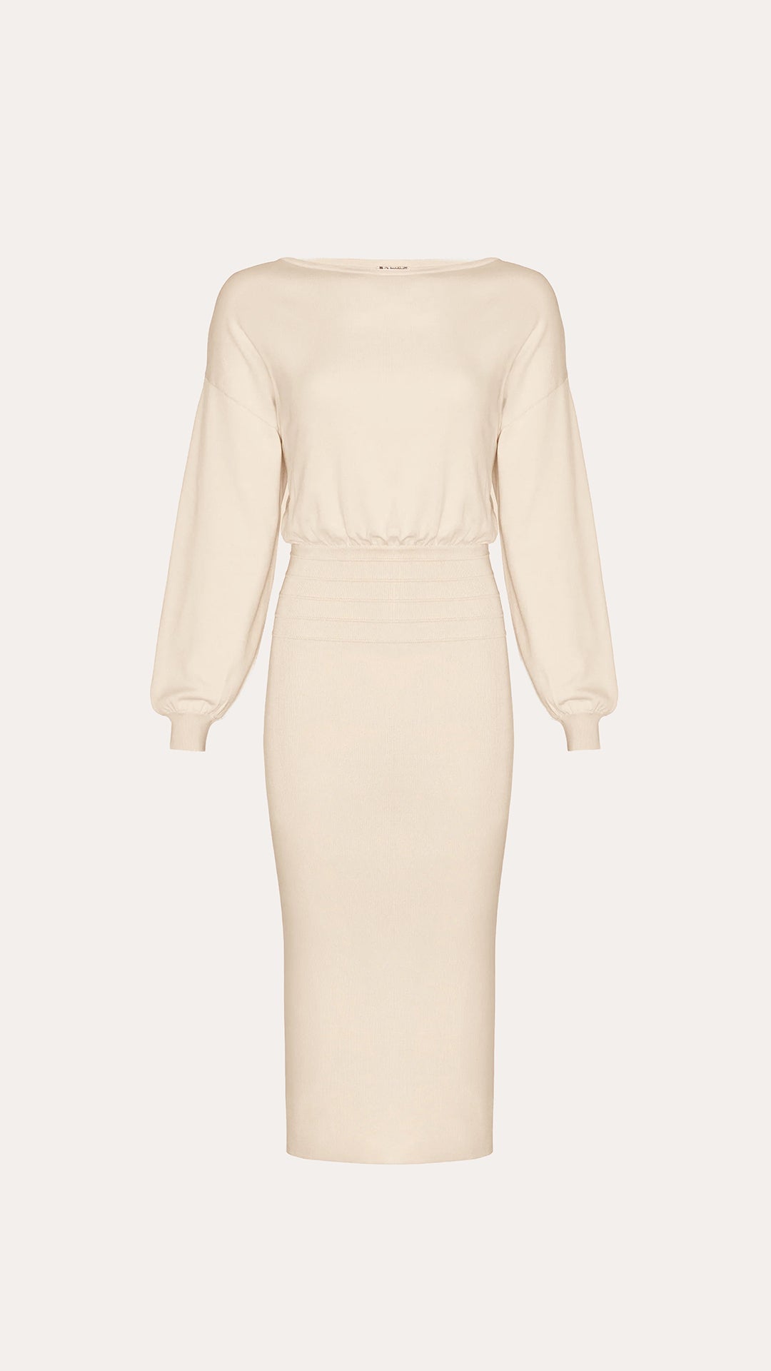Elie Tahari Yara Milano Knit Midi Dress