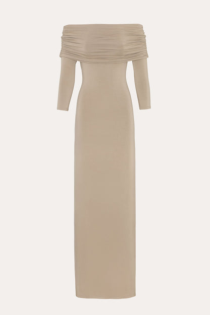 Elie Tahari Serena Off-Shoulder Dress