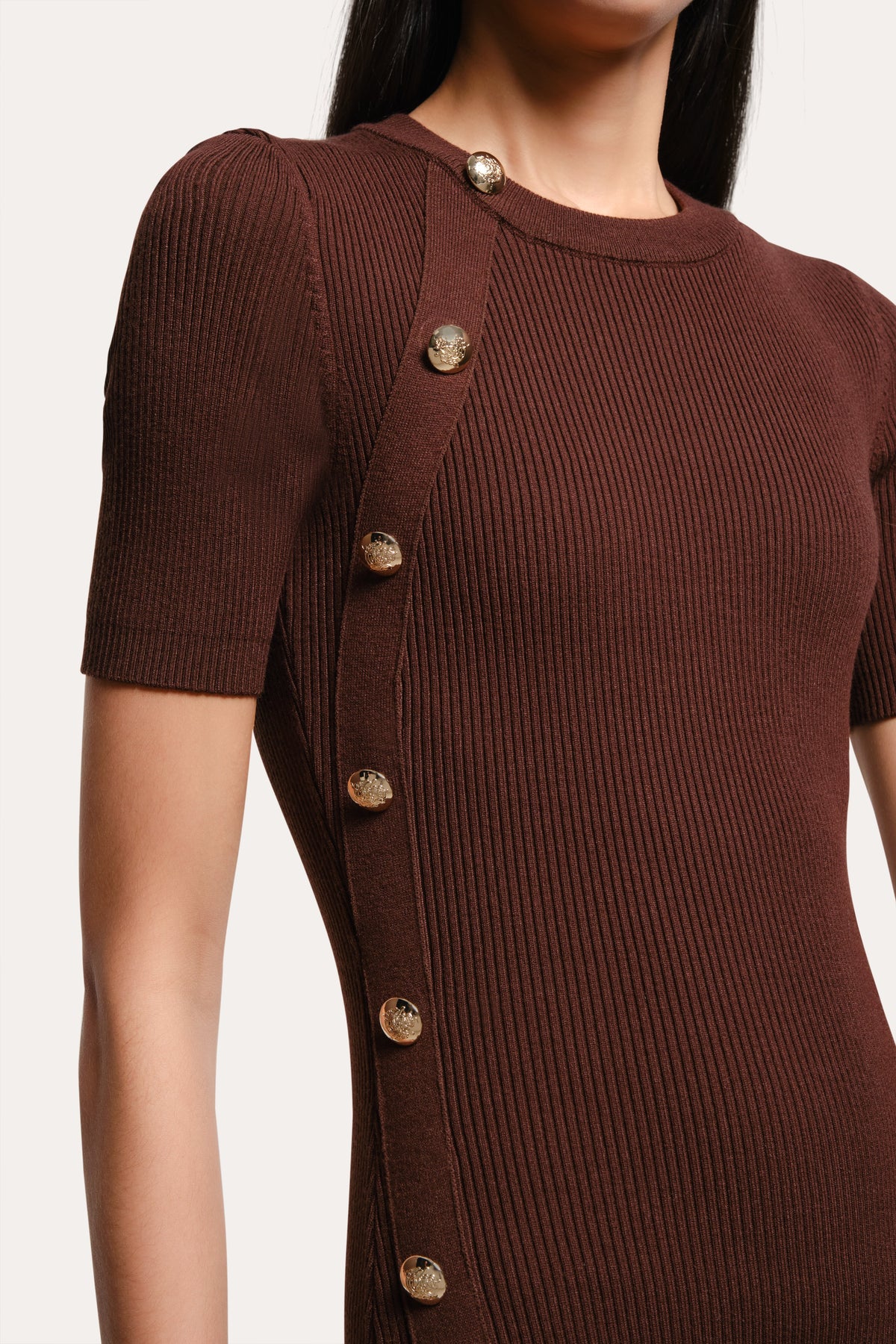 Elie Tahari Bella Ribbed Dress