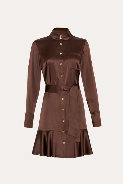 Elie Tahari Silk Satin Dress