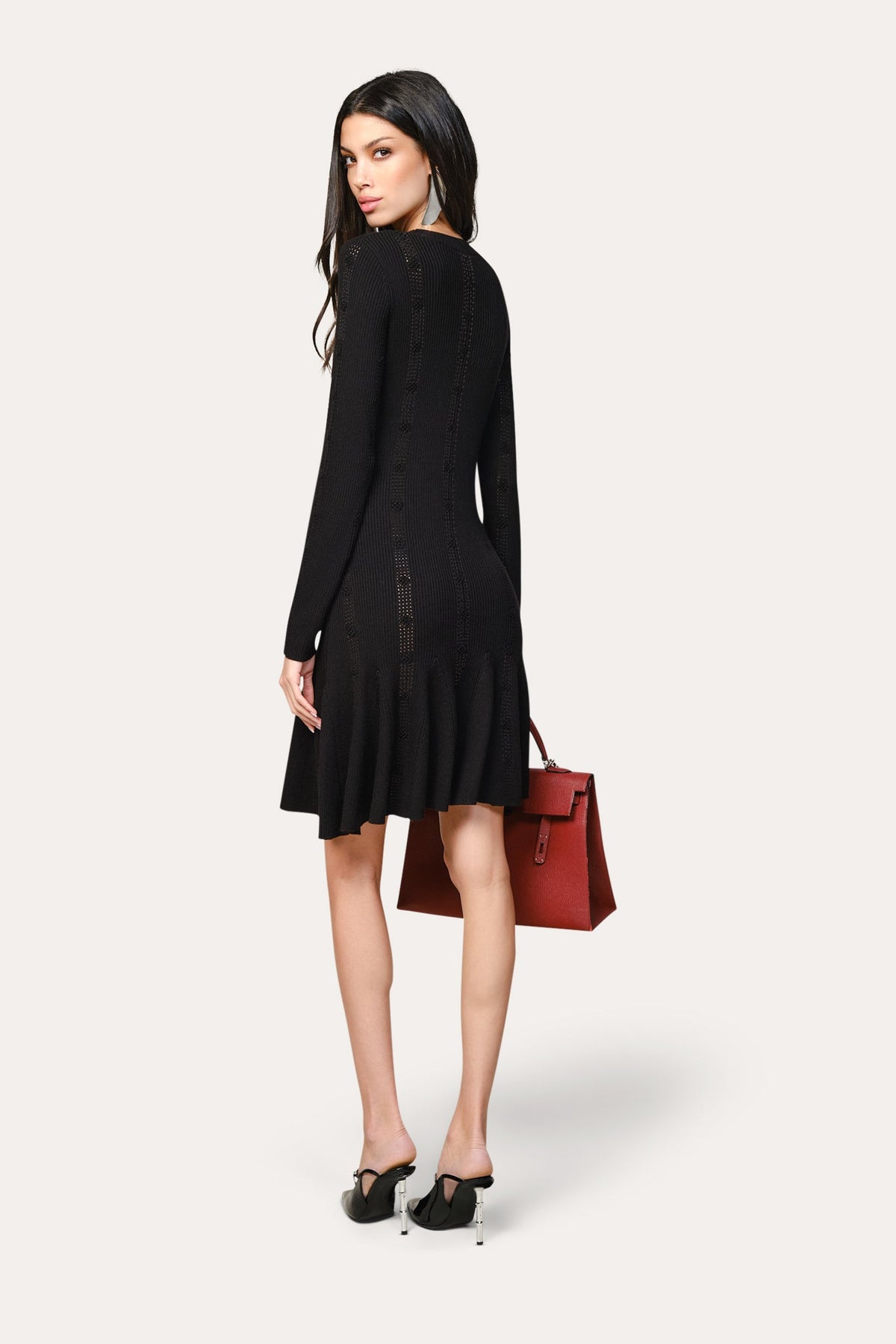 Elie Tahari Silk Knitted Dress