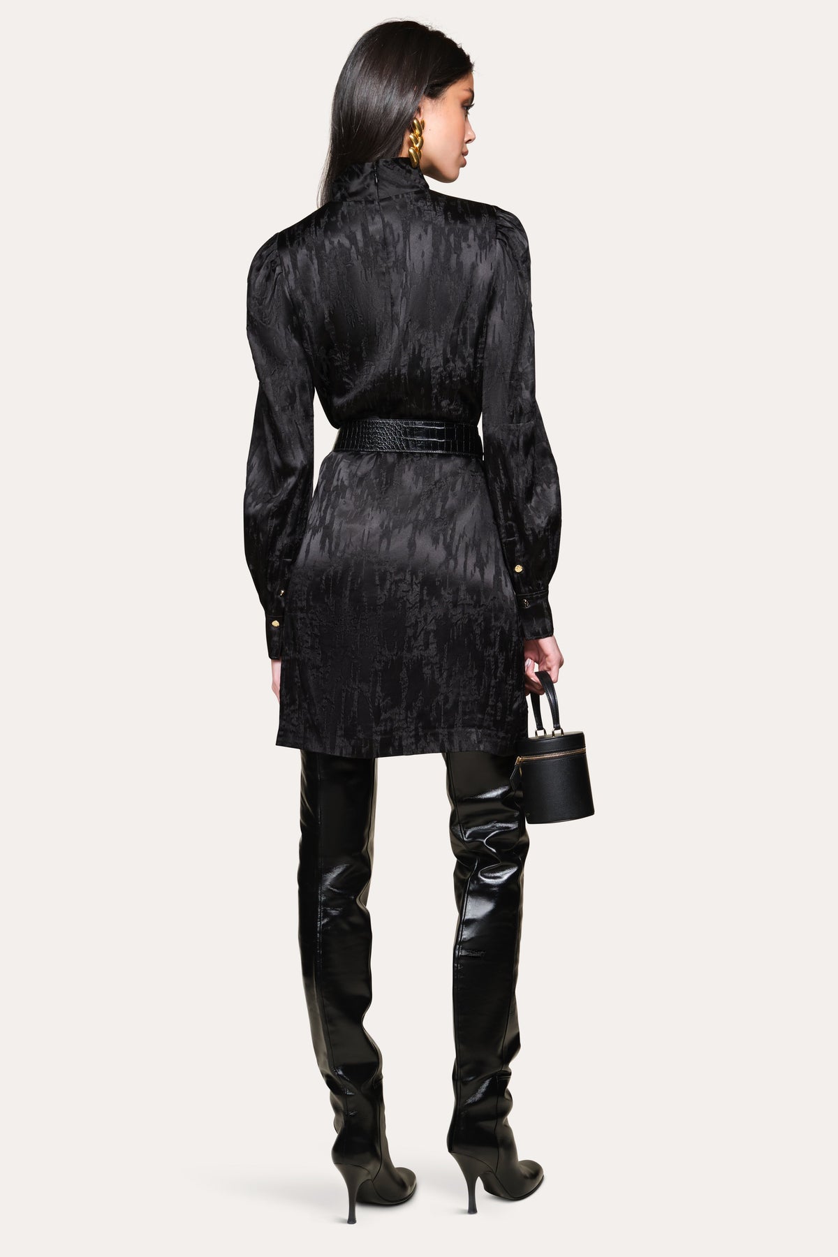Elie Tahari Silk Jacquard Dress