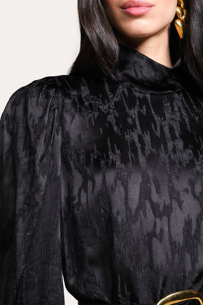 Elie Tahari Silk Jacquard Dress