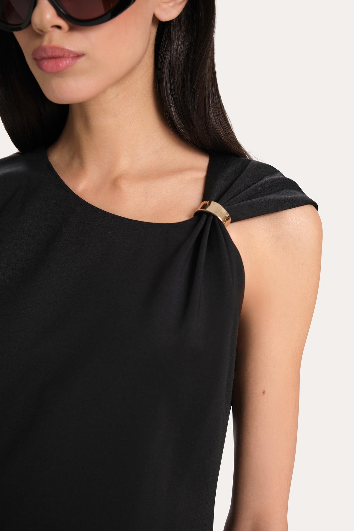 Elie Tahari Gilded Knit Dress