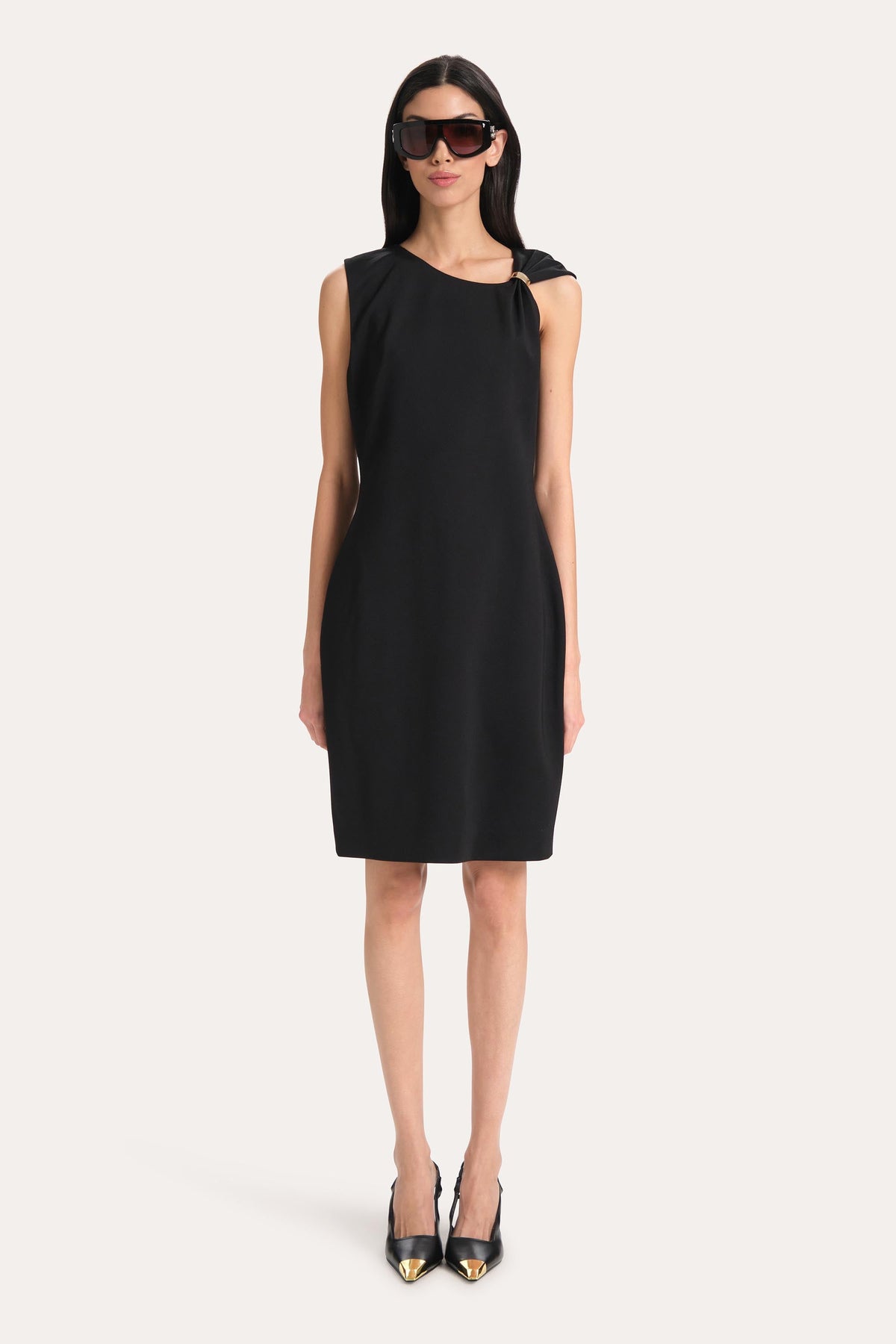 Elie Tahari Gilded Knit Dress