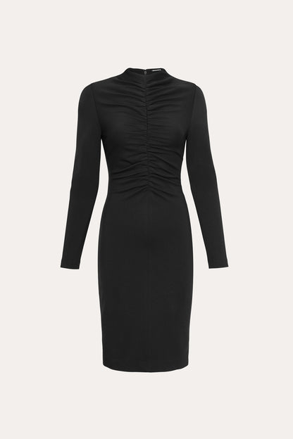 Elie Tahari Pinched Bodice Dress