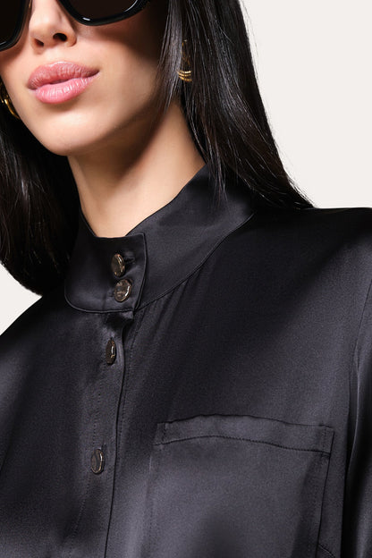 Elie Tahari Silk Satin Dress
