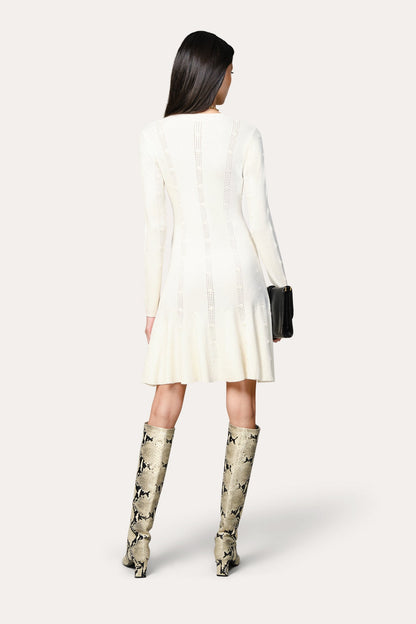 Elie Tahari Silk Knitted Dress