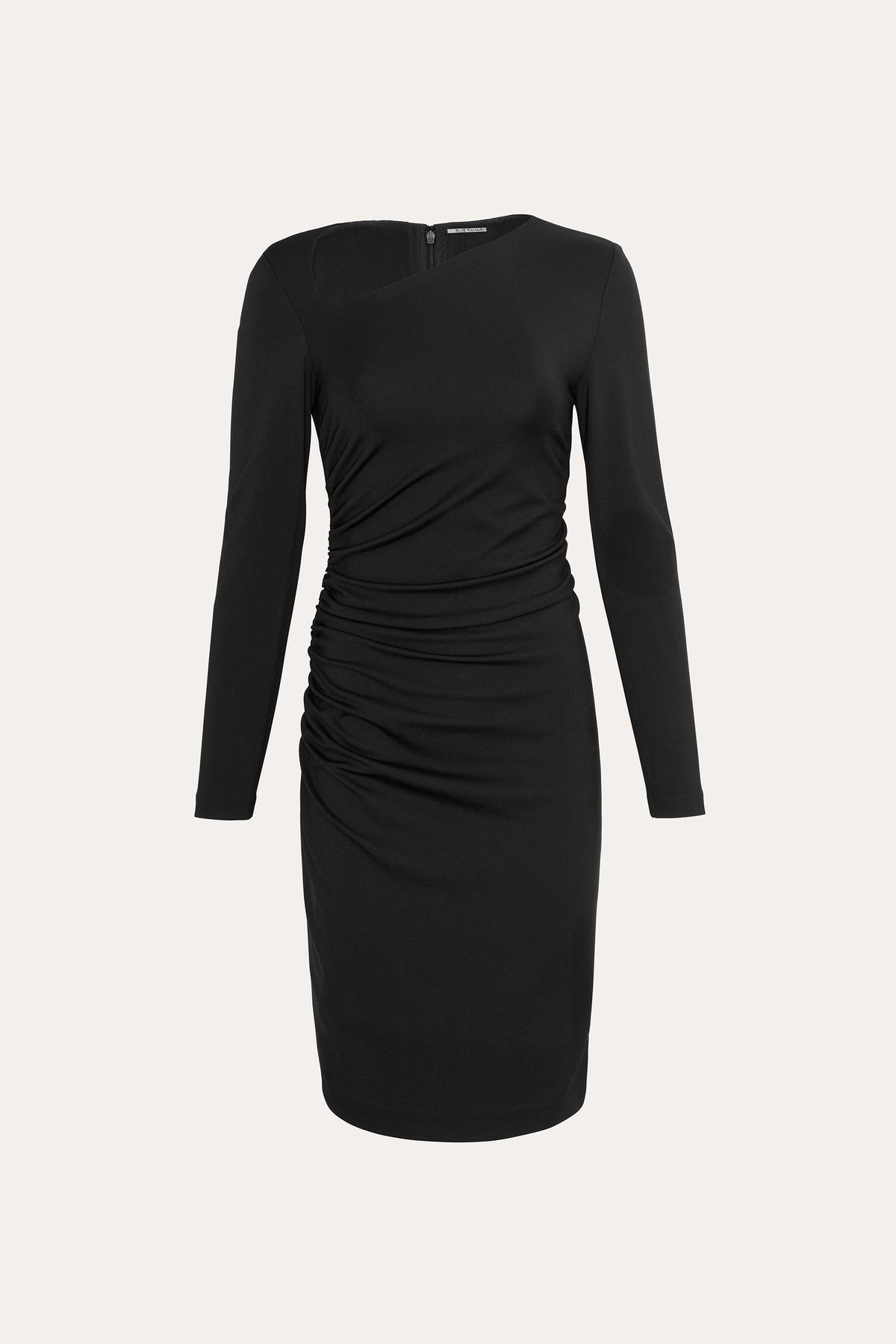Elie Tahari Asymmetric Mini Dress