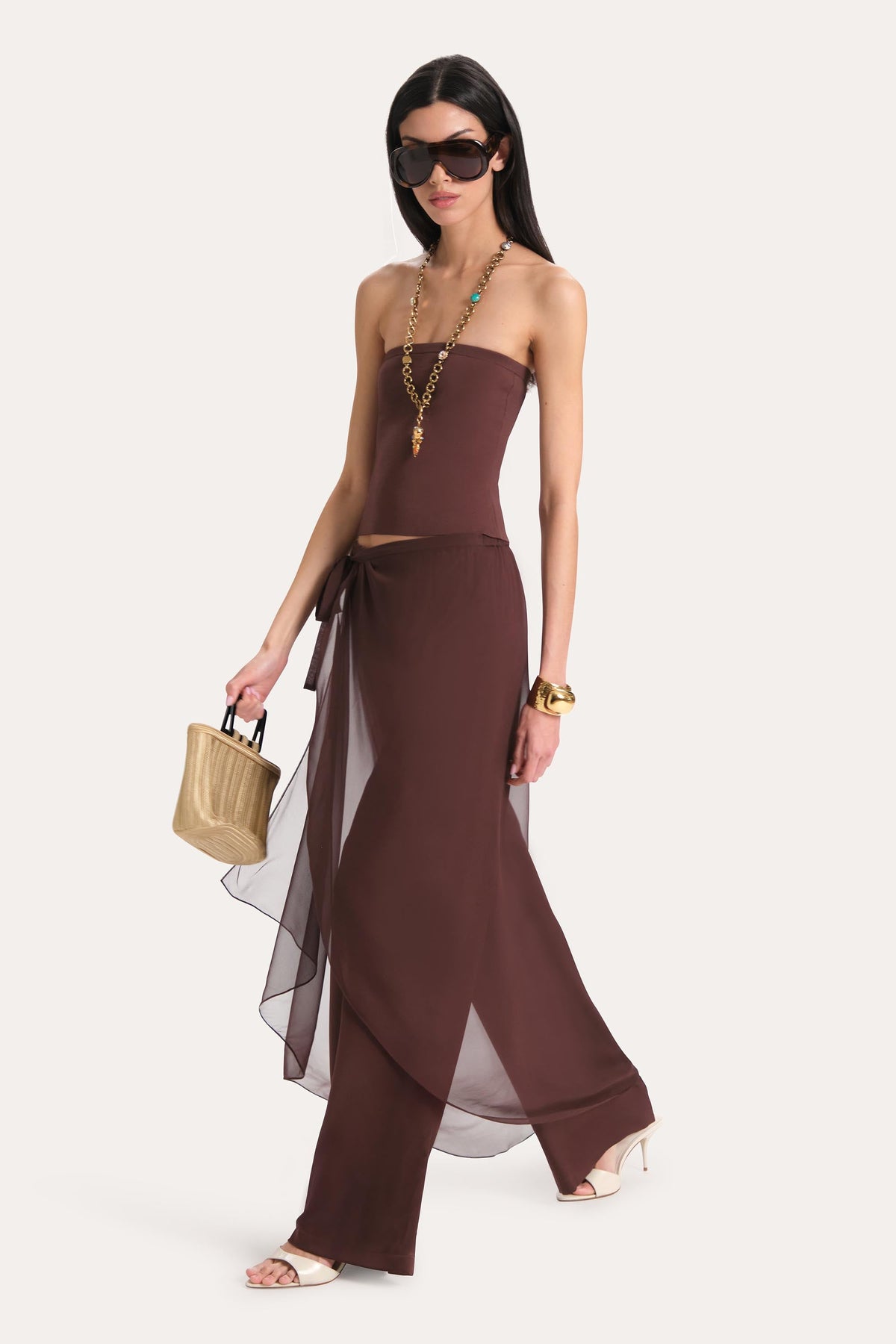 Elie Tahari Remi Milano Tube Top