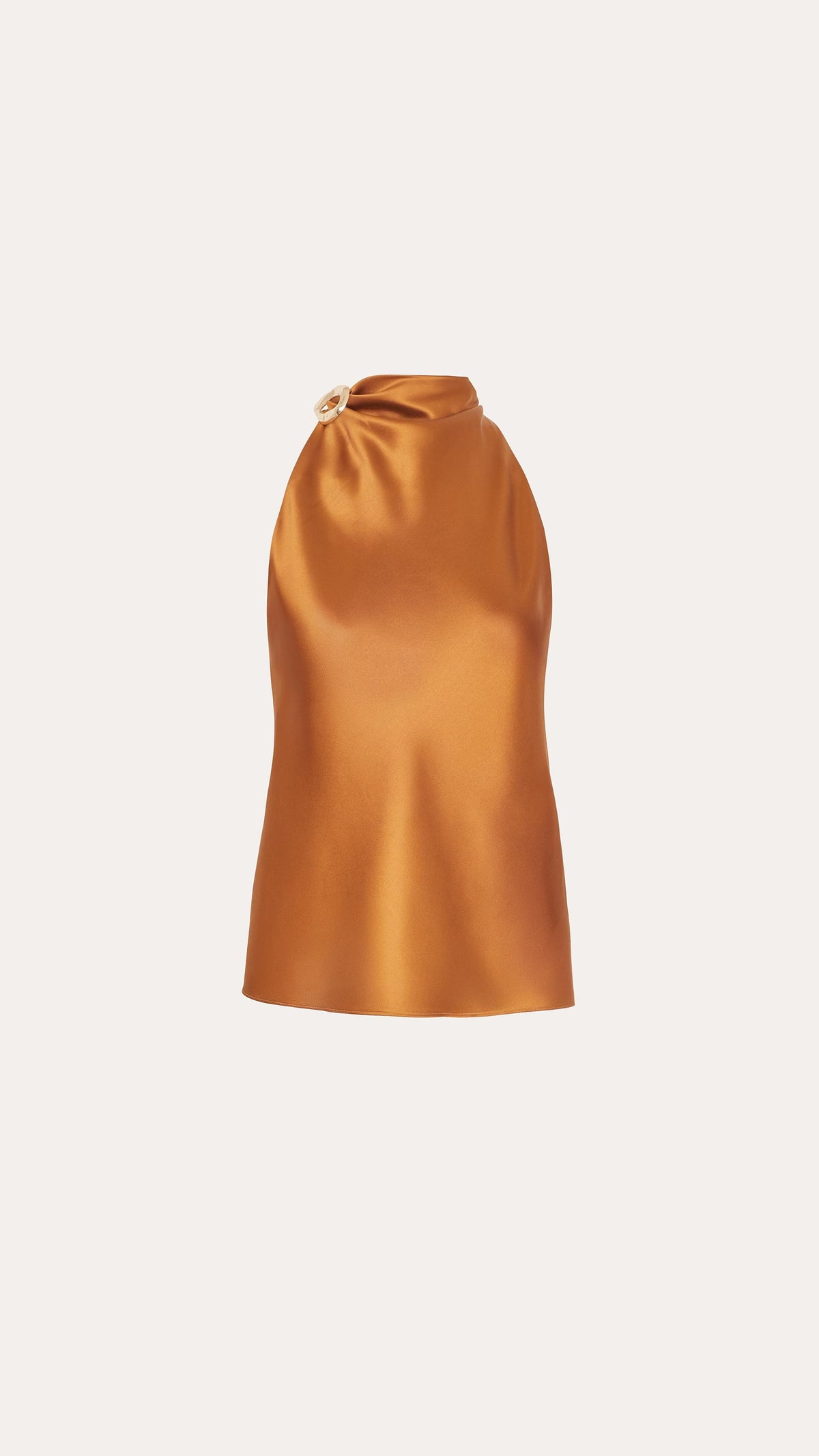 Elie Tahari Shira Asymmetric Drape Top