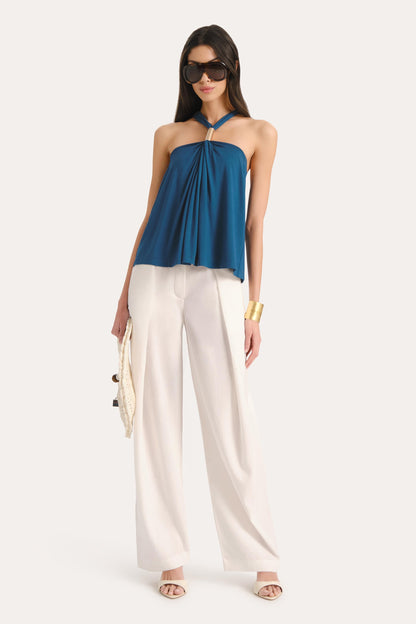 Elie Tahari Lila Halterneck Top