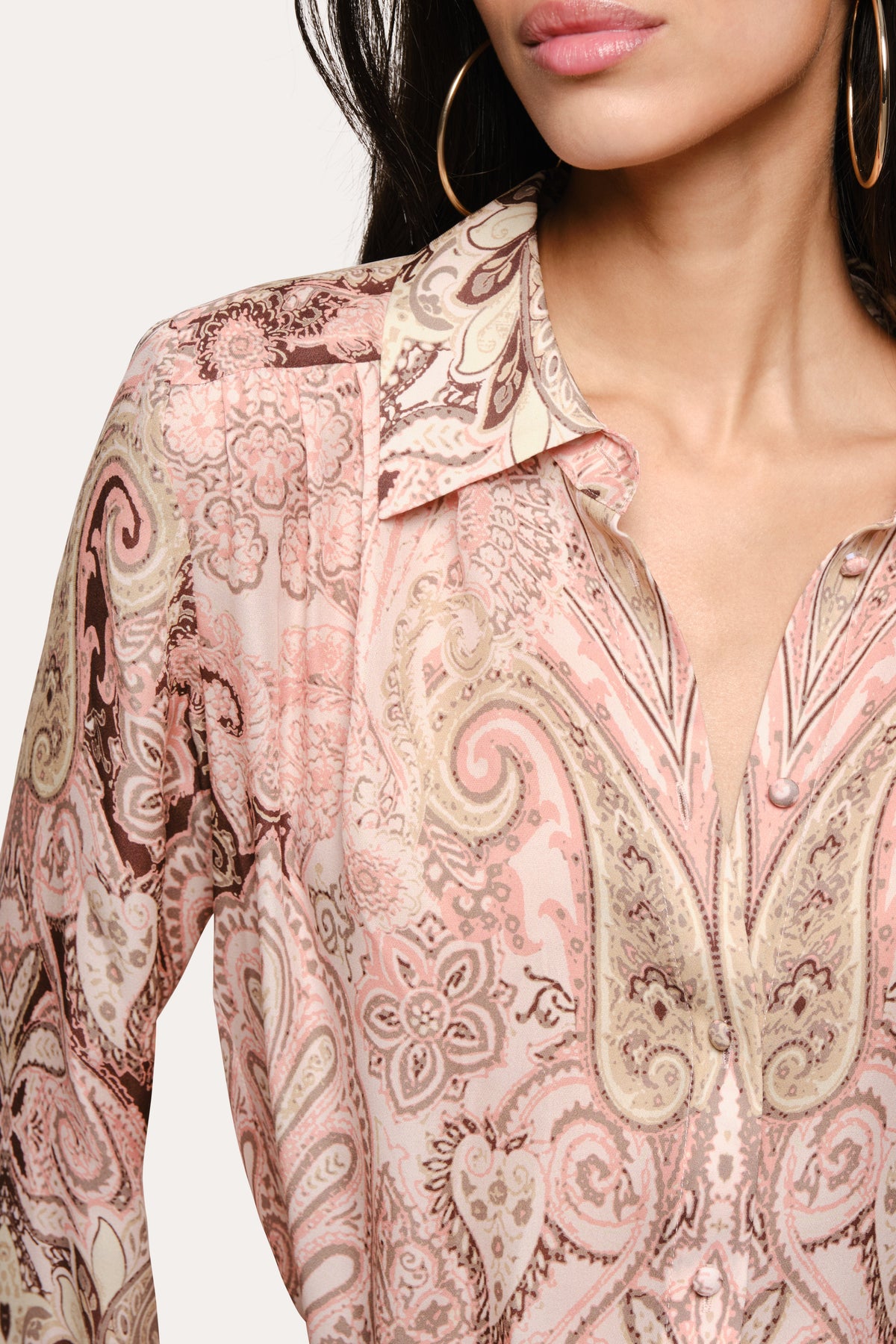 Elie Tahari Annie Silk Blouse