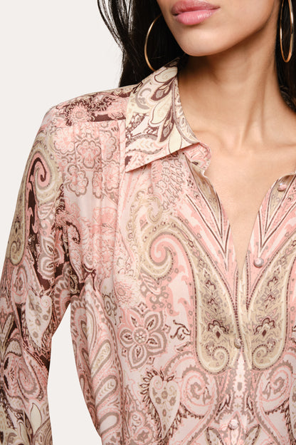 Elie Tahari Annie Silk Blouse