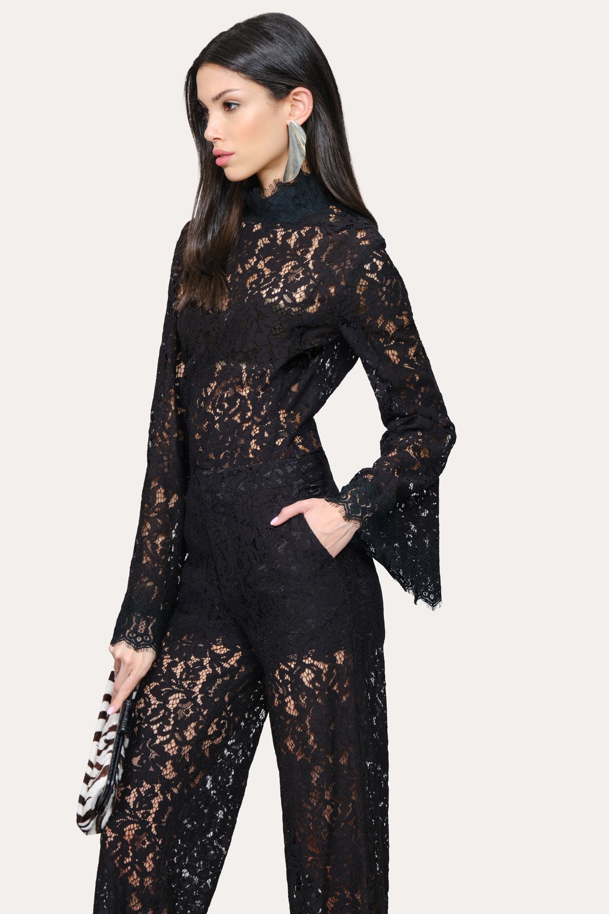 Elie Tahari Isabella Lace Top