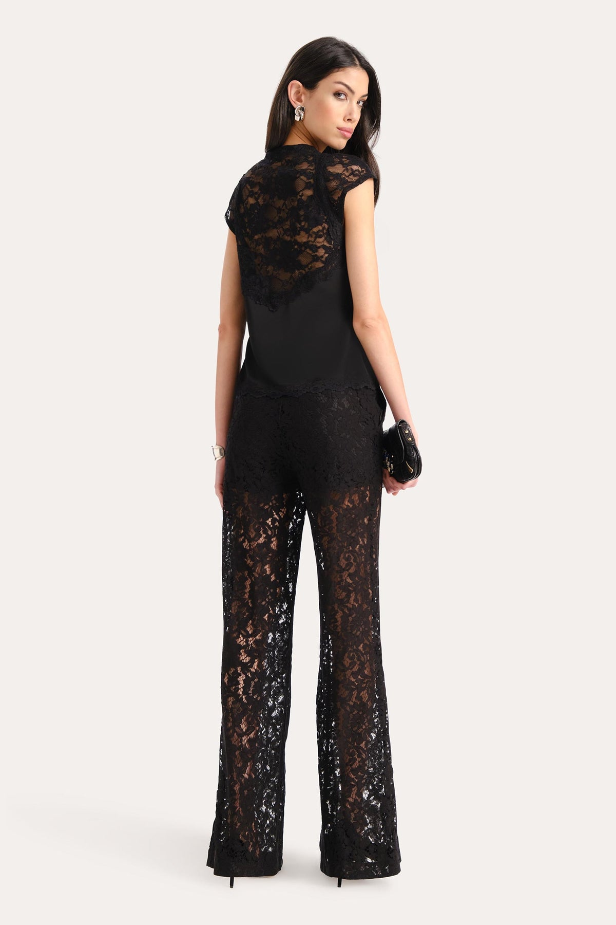 Elie Tahari Elara Lace Top