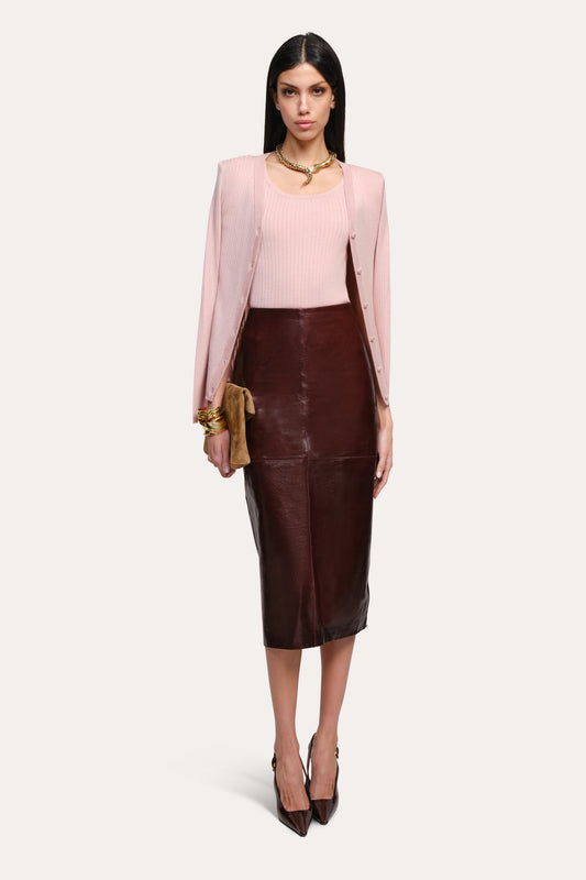 Elie Tahari Elle Silk Wool Tank