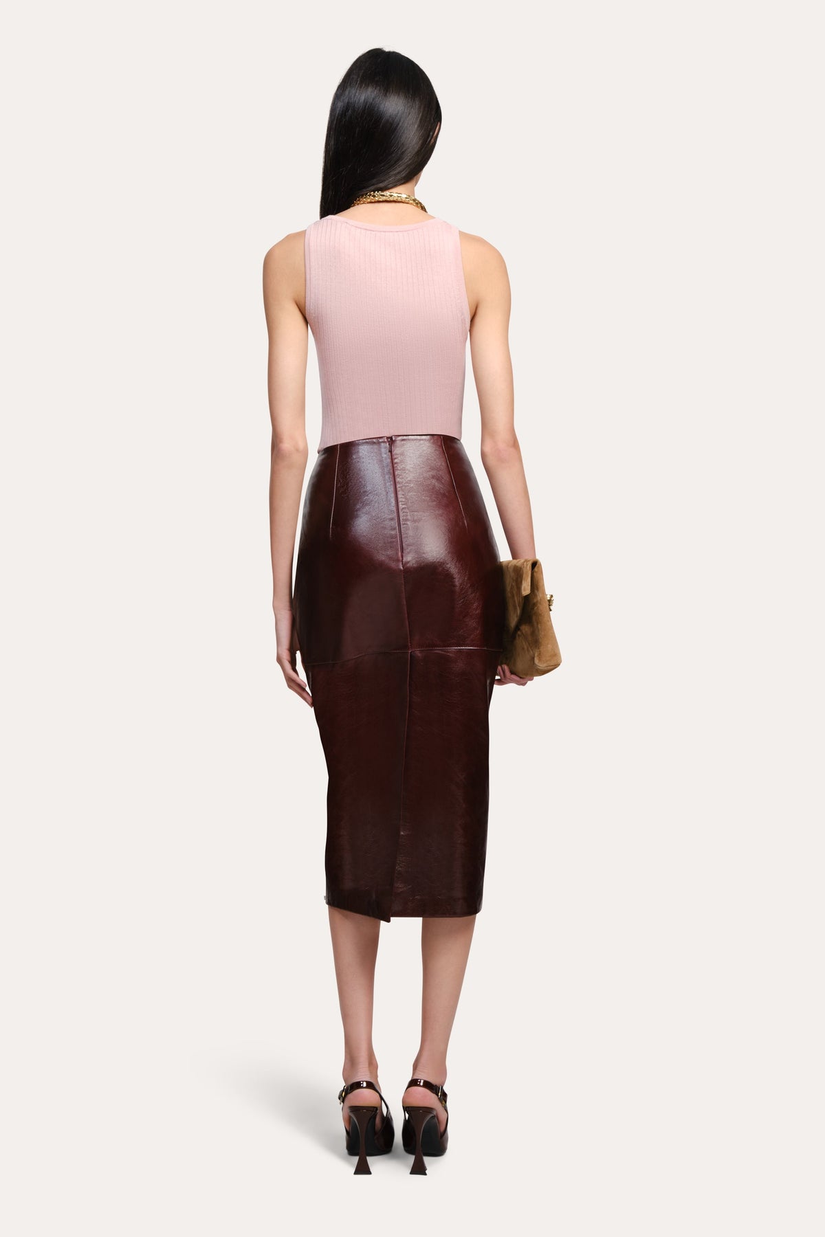 Elie Tahari Elle Silk Wool Tank