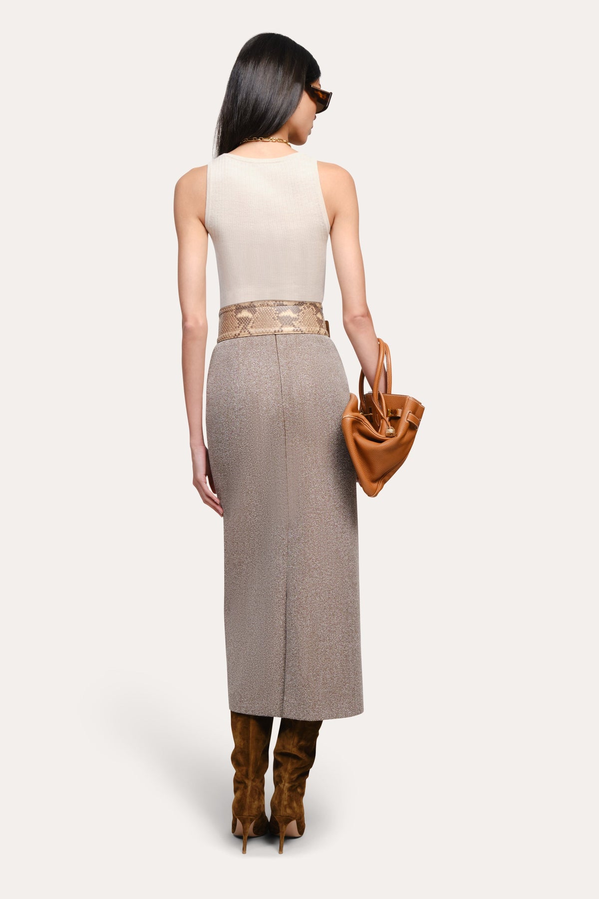 Elie Tahari Elle Silk Wool Tank