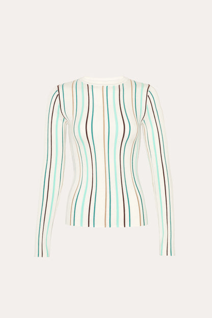 Elie Tahari Lucia Silk Wool Top