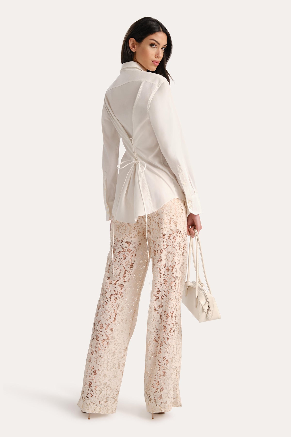 Elie Tahari Mari Cotton Poplin Button Down