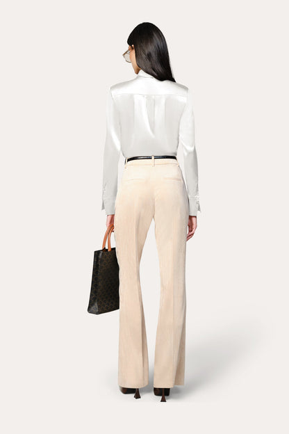 Elie Tahari Silk Tie Button Down