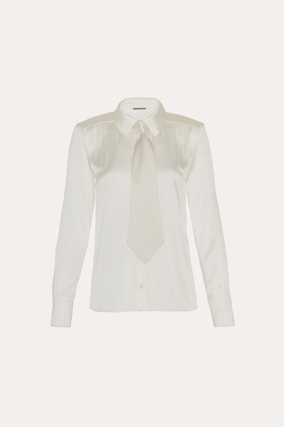 Elie Tahari Silk Tie Button Down