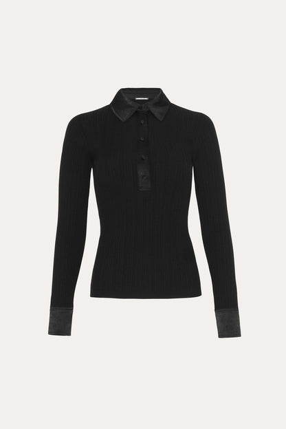 Elie Tahari Gemma Knit Polo