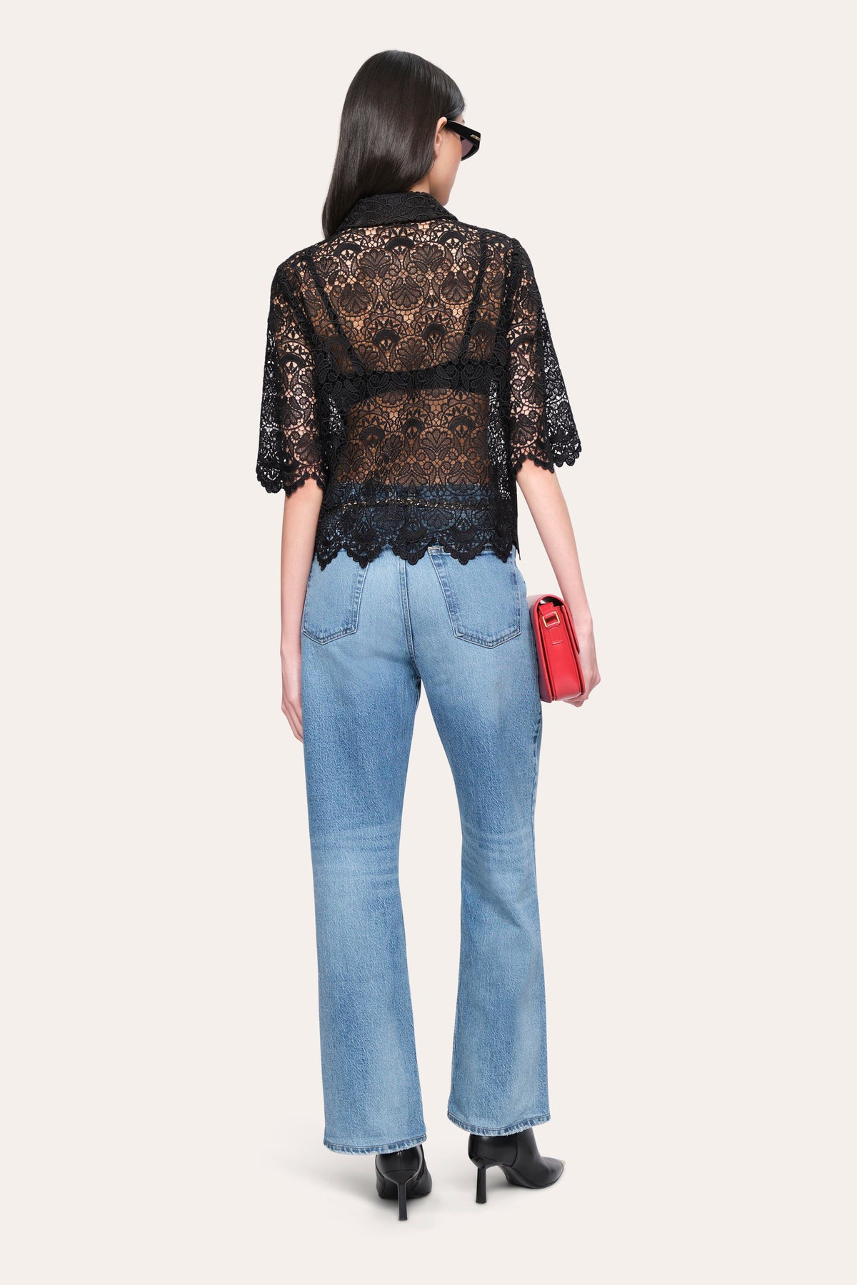 Elie Tahari Jackie Lace Shirt