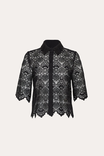 Elie Tahari Jackie Lace Shirt