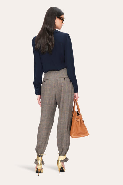 Elie Tahari Silk Pintuck Shirt
