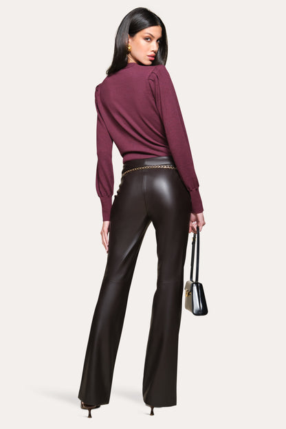 Elie Tahari Wool Blouson Sweater