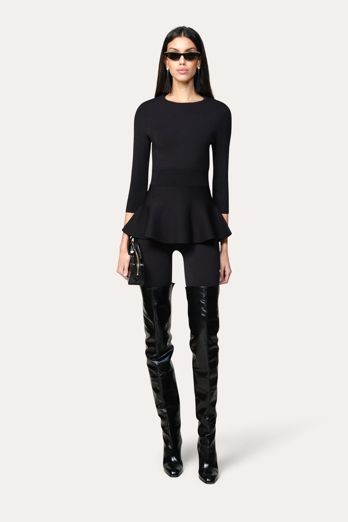 Elie Tahari Milano Sculpt Contour Waist Top