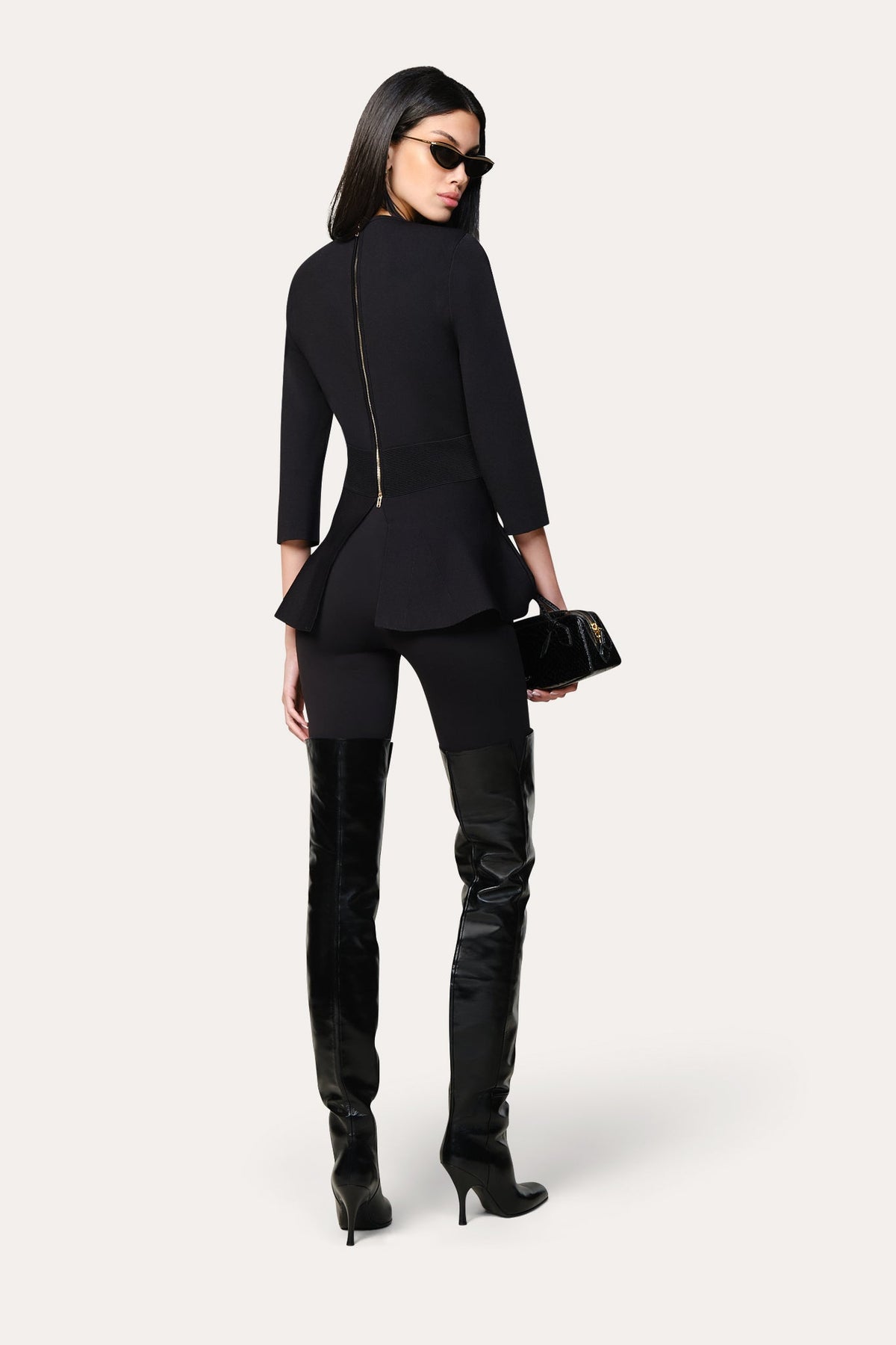 Elie Tahari Milano Sculpt Contour Waist Top