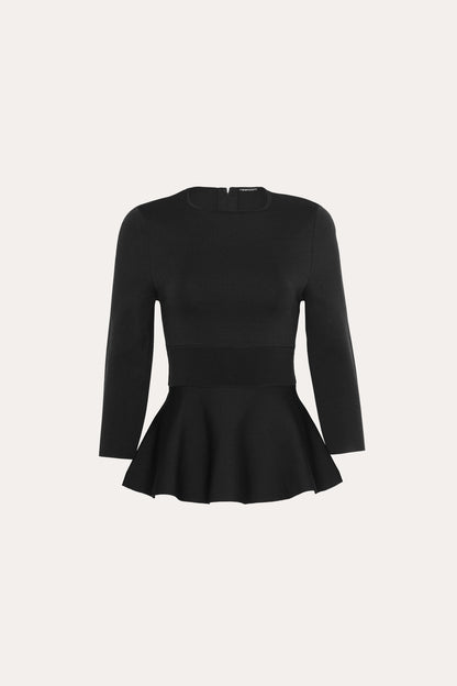 Elie Tahari Milano Sculpt Contour Waist Top