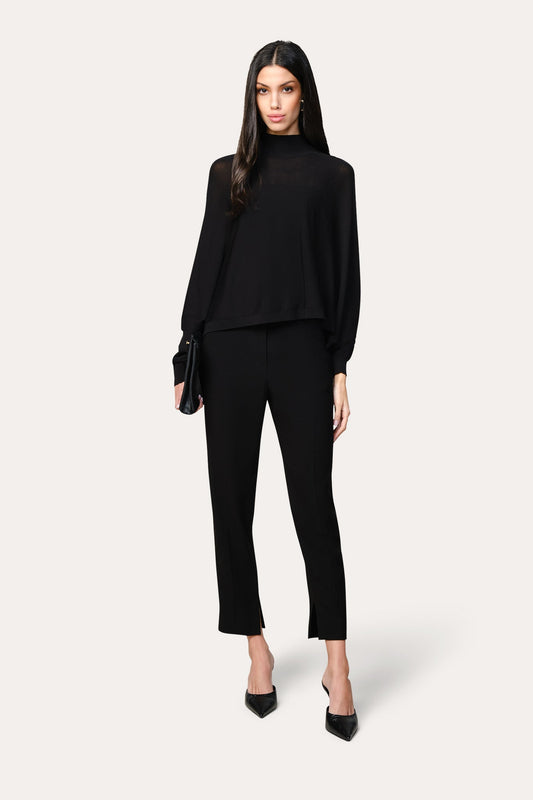Elie Tahari Overlay Two Piece Tube Top Sweater