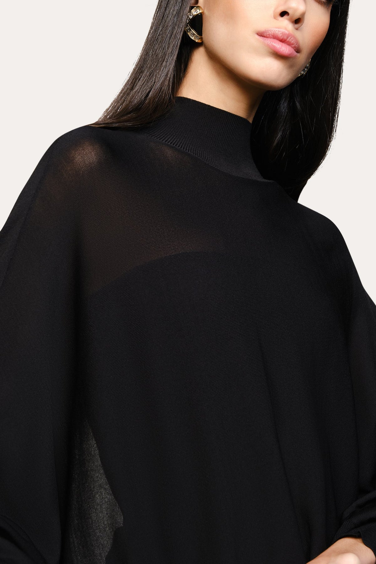 Elie Tahari Overlay Two Piece Tube Top Sweater